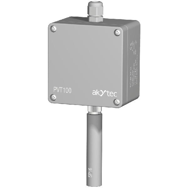 PVT100 - Snímač teploty a vlhkosti s převodníkem, IP65, výrobce AKYTEC GmbH, dodavatel RIA control a.s.